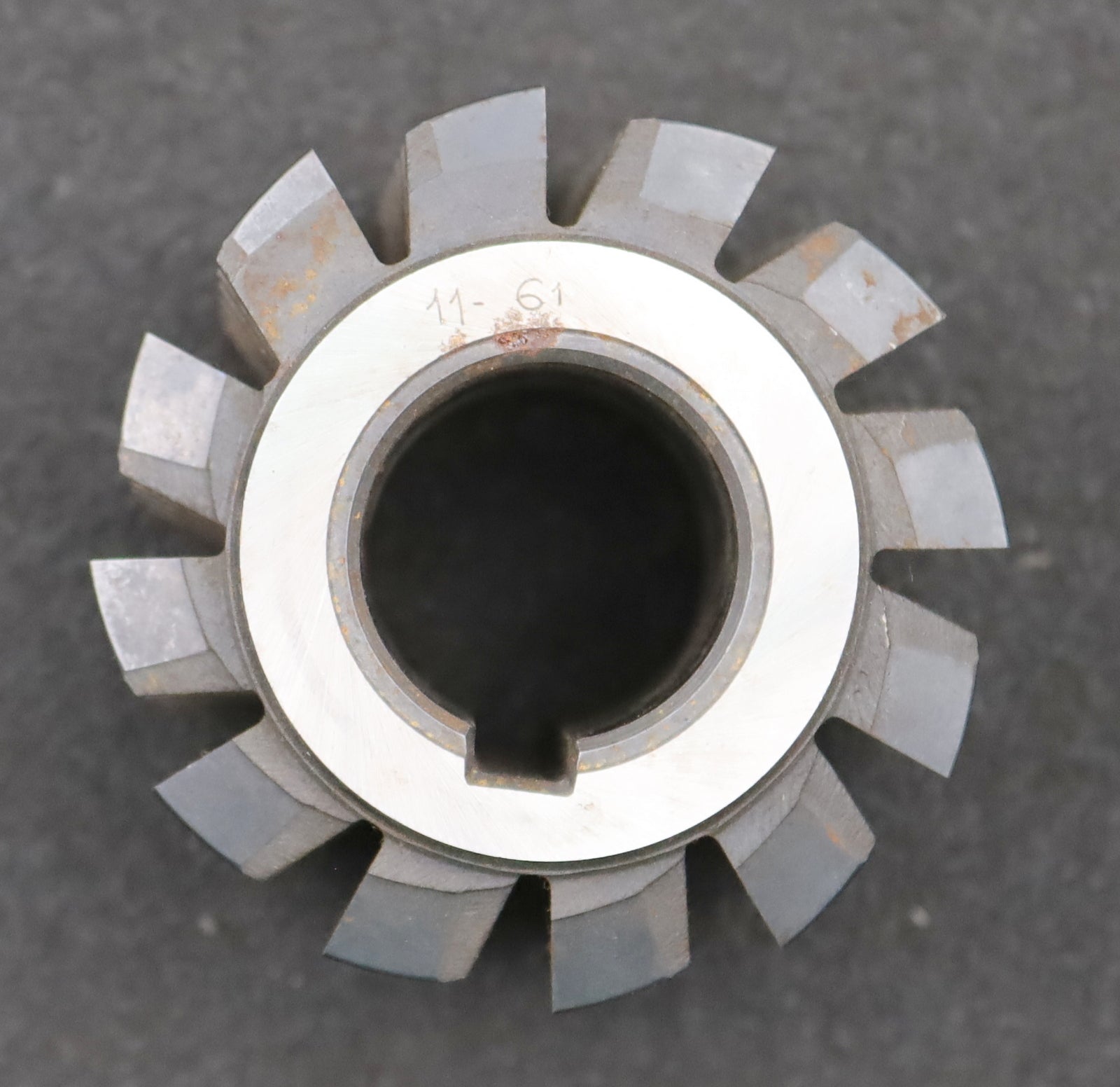 Bild des Artikels KL-Zahnrad-Wälzfräser-gear-hob-m=-3,5mm-EGW-20°-Ø80x69xØ32mm-mit-LKN-1gg.-Rechts