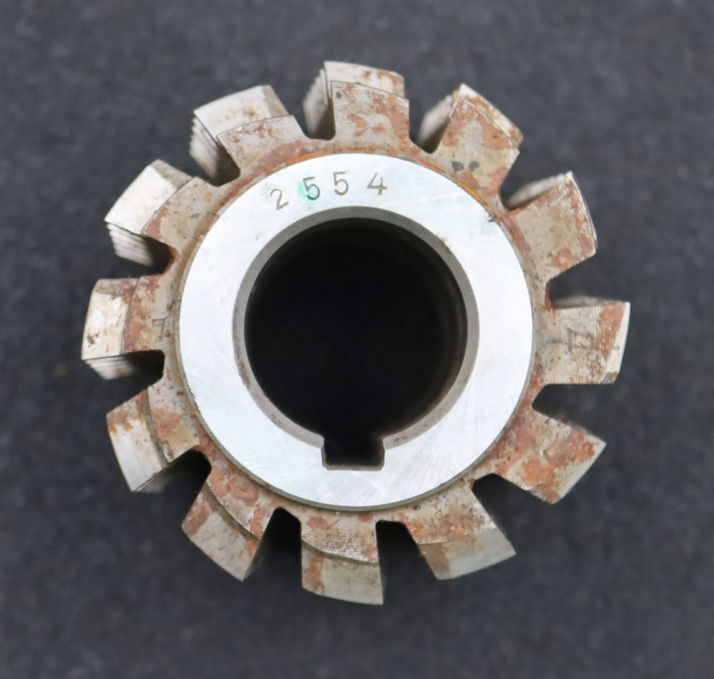 Bild des Artikels PWS-Zahnrad-Wälzfräser-gear-hob-m=-3,0mm-EGW-20°-BPIII-DIN-3972-Ø81x70xØ32mm