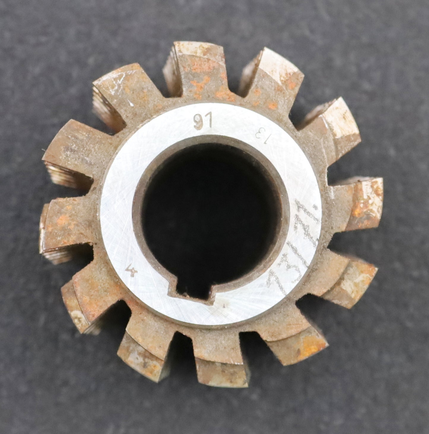 Bild des Artikels PWS-Zahnrad-Wälzfräser-gear-hob-m=-3,0mm-EGW-20°-BPII-Ø81x70xØ32mm-DIN-3972