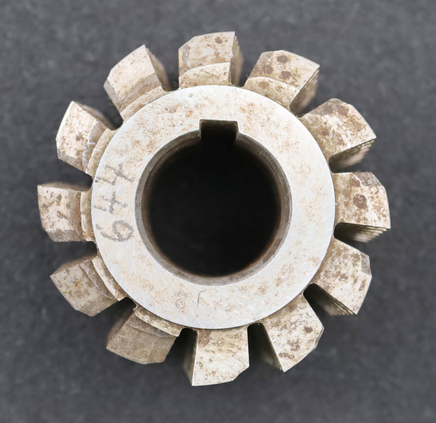 Bild des Artikels Zahnrad-Wälzfräser-gear-hob-m=-3,0mm-EGW-20°-BPII-nach-DIN-3972-Ø81x70xØ32mm