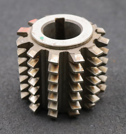 Bild des Artikels PWS-Zahnrad-Wälzfräser-gear-hob-m=-3,0mm-EGW-20°-BPII-nach-DIN-3972-Ø81x70xØ32mm