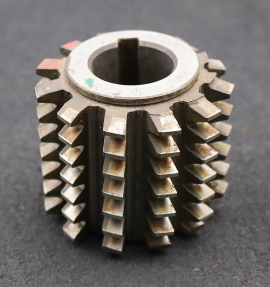 Bild des Artikels PWS-Zahnrad-Wälzfräser-gear-hob-m=-3,0mm-EGW-20°-BPII-nach-DIN-3972-Ø81x70xØ32mm