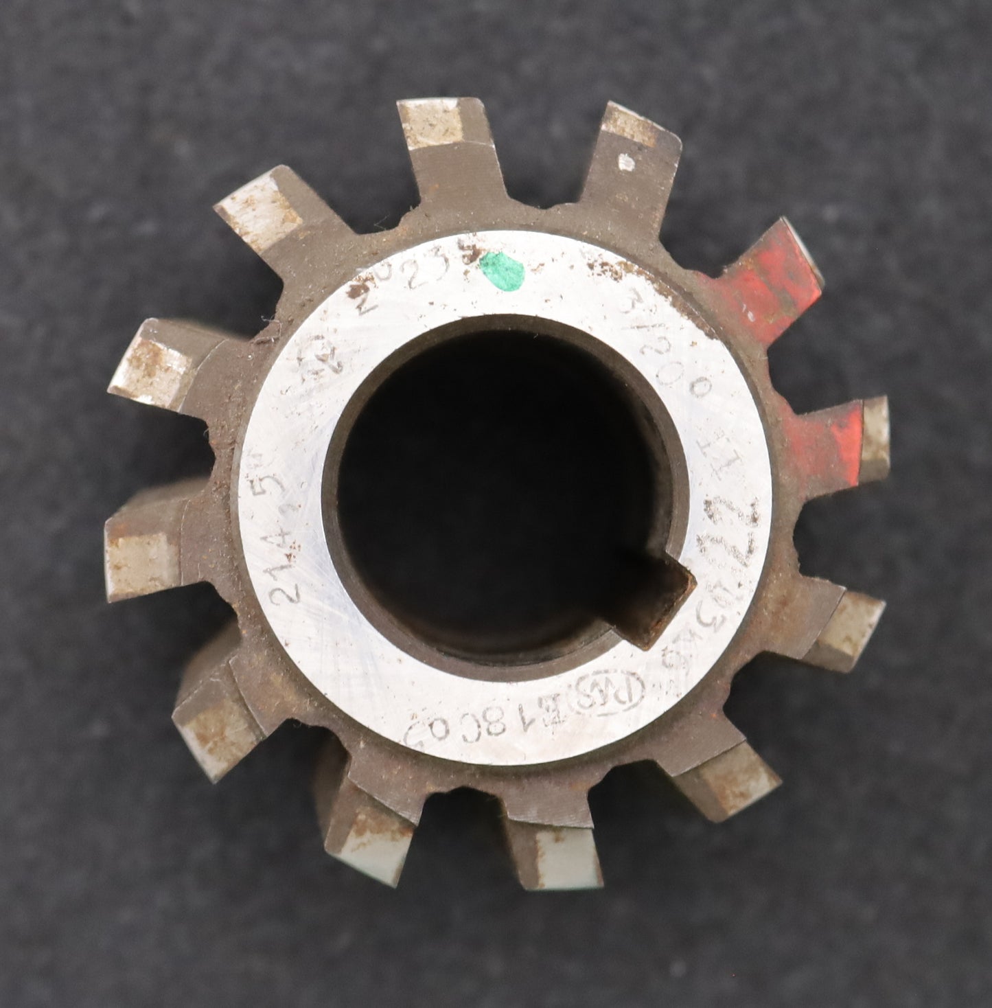 Bild des Artikels PWS-Zahnrad-Wälzfräser-gear-hob-m=-3,0mm-EGW-20°-BPII-nach-DIN-3972-Ø81x70xØ32mm