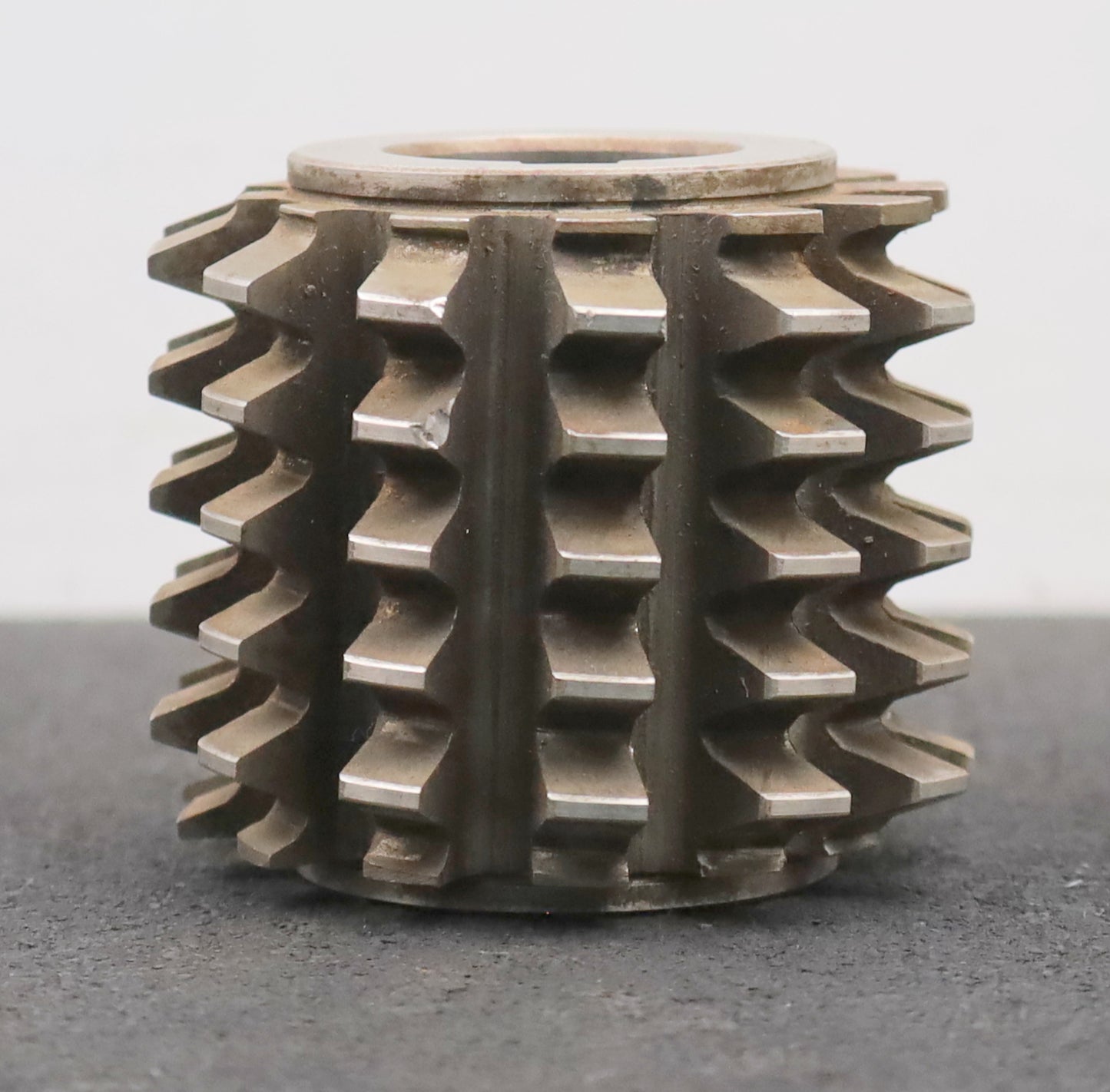 Bild des Artikels PWS-Zahnrad-Wälzfräser-gear-hob-m=-3,5mm-EGW-20°-BPIII-Ø78x70xØ32mm-1gg.-Links