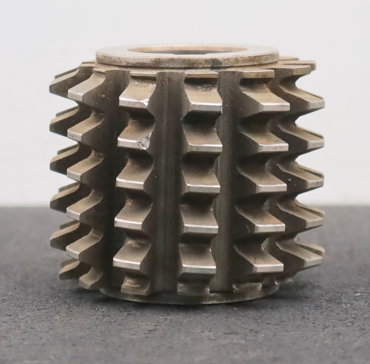 Bild des Artikels PWS-Zahnrad-Wälzfräser-gear-hob-m=-3,5mm-EGW-20°-BPIII-Ø78x70xØ32mm-1gg.-Links