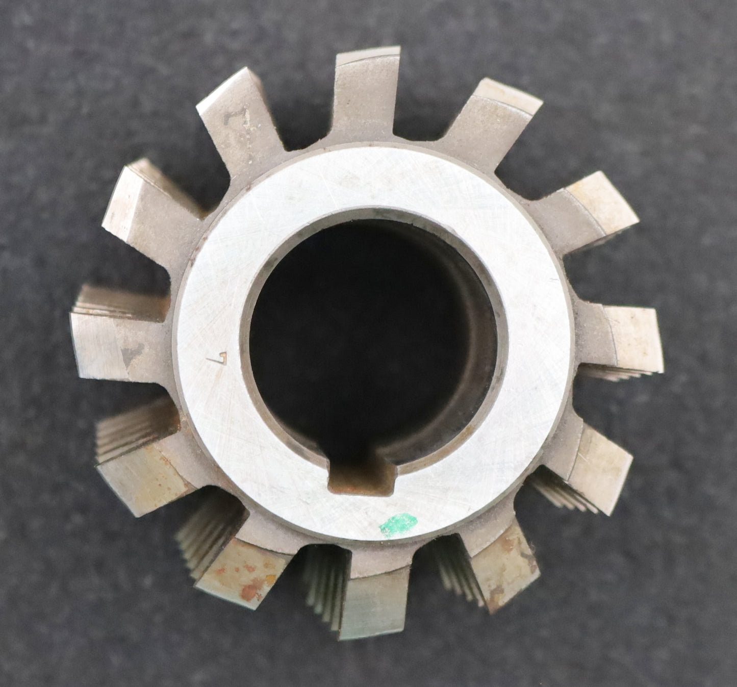 Bild des Artikels PWS-Zahnrad-Wälzfräser-gear-hob-m=-3,5mm-EGW-20°-BPIII-Ø78x70xØ32mm-1gg.-Li