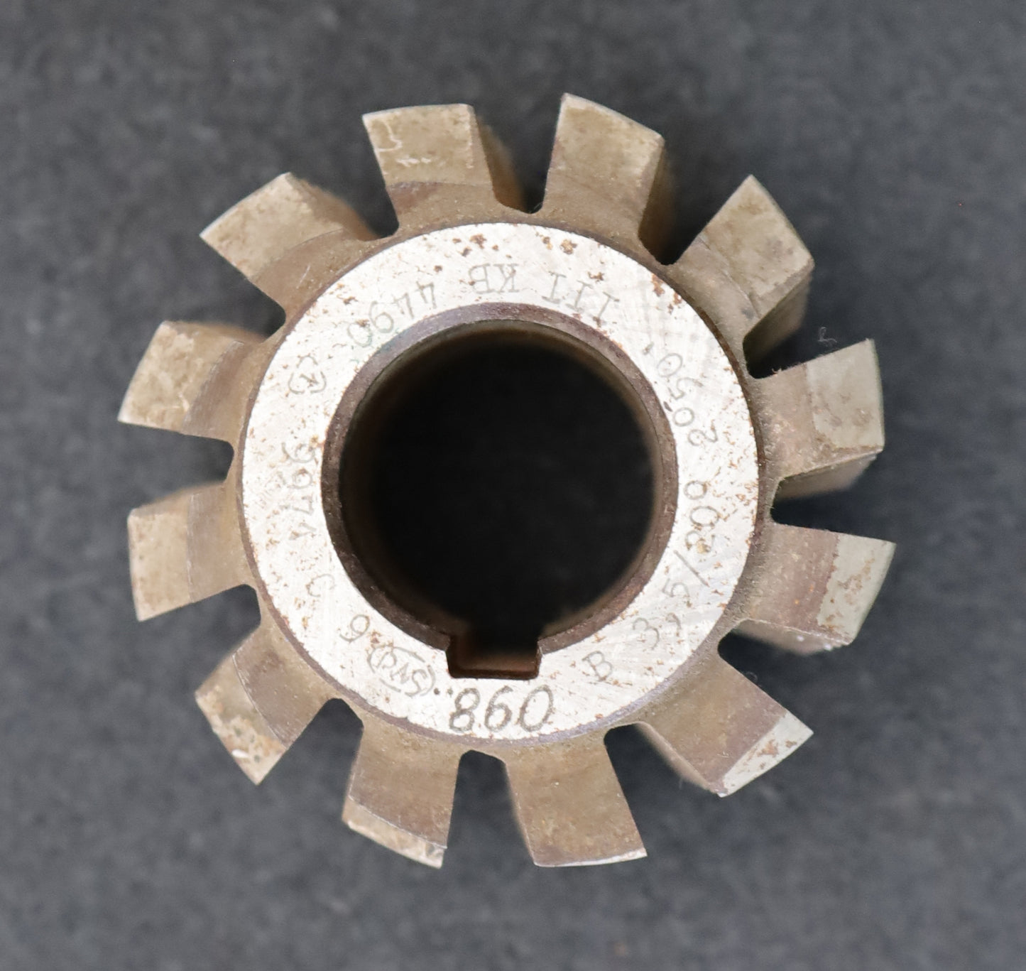 Bild des Artikels PWS-Zahnrad-Wälzfräser-gear-hob-m=-3,5mm-EGW-20°-BPIII-Ø78x70xØ32mm-LKN-DIN-3972