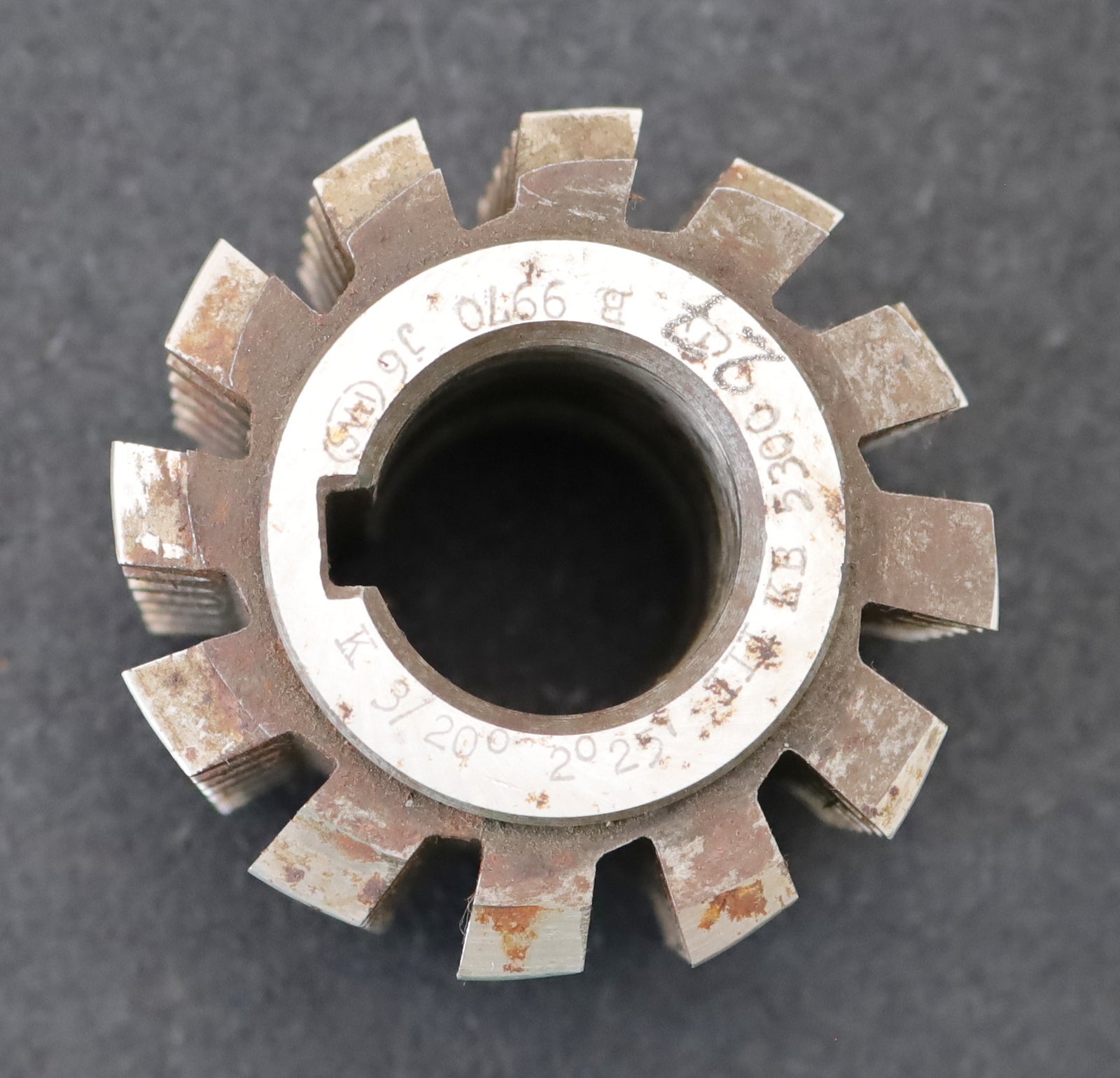 Bild des Artikels PWS-Zahnrad-Wälzfräser-gear-hob-m=-3,0mm-EGW-20°-BPIII-DIN-3972-Ø80x70xØ32mm