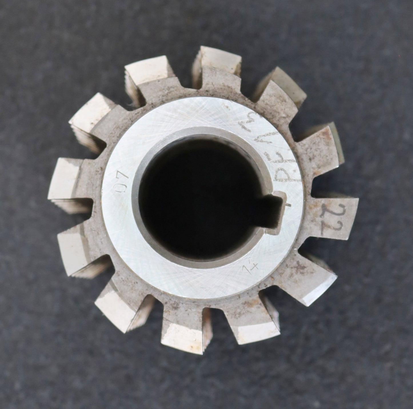 Bild des Artikels PWS-Zahnrad-Wälzfräser-gear-hob-m=-3,0mm-EGW-20°-BPIII-DIN-3972-Ø80x70xØ32mm