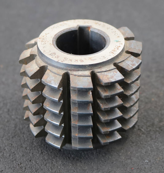 Bild des Artikels KL-Zahnrad-Wälzfräser-gear-hob-m=-3,0mm-EGW-20°-Ø81x70xØ32mm-mit-LKN-1gg.-Rechts