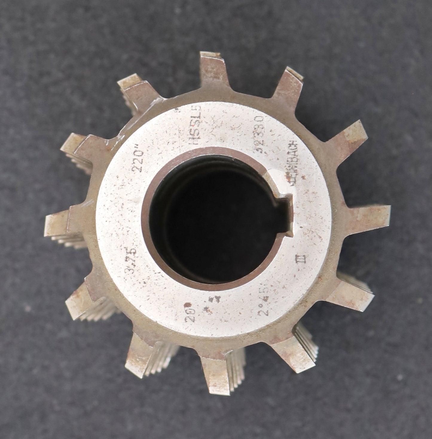 Bild des Artikels LEIMBACH-Zahnrad-Wälzfräser-gear-hob-m=-3,75mm-EGW-20°-BPIII-nach-DIN-3972