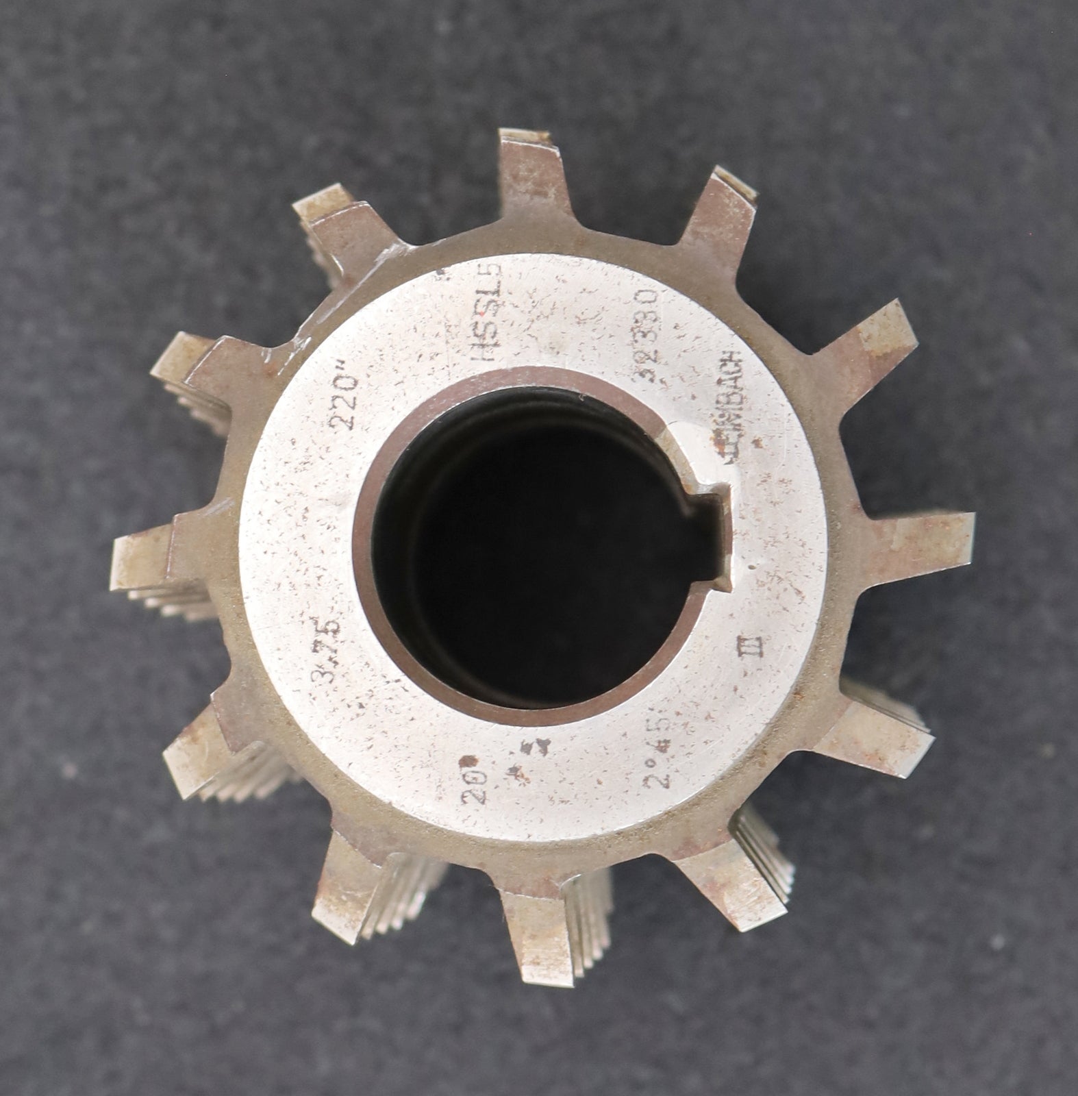 Bild des Artikels LEIMBACH-Zahnrad-Wälzfräser-gear-hob-m=-3,75mm-EGW-20°-BPIII-nach-DIN-3972