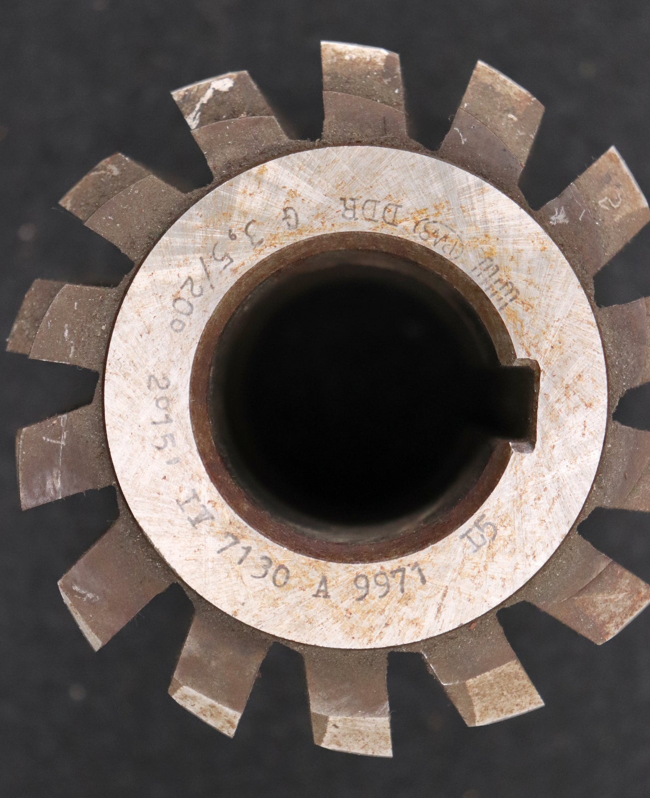 Bild des Artikels PWS-Zahnrad-Wälzfräser-gear-hob-m=-3,0mm-20°-EGW-BPIV-Ø101x108xØ40mm