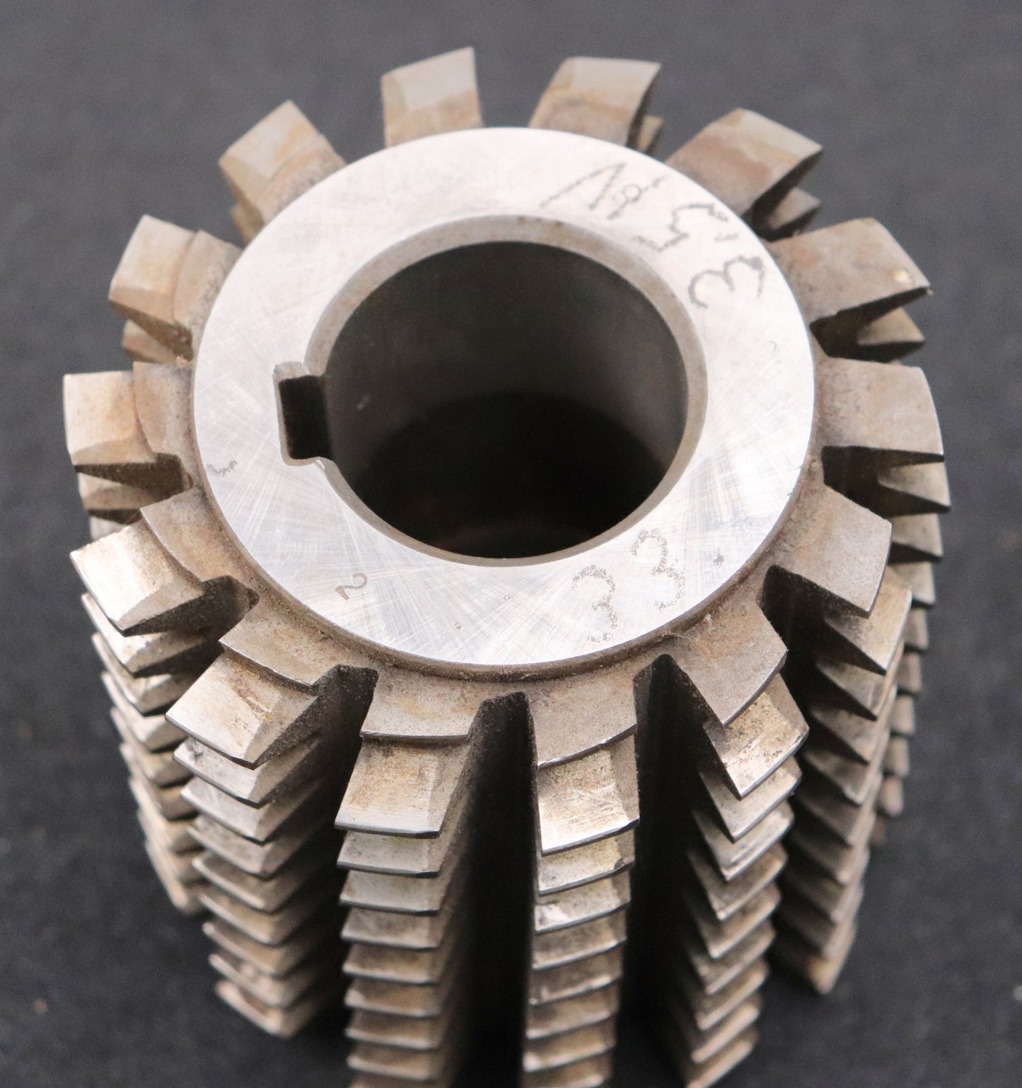 Bild des Artikels PWS-Zahnrad-Wälzfräser-gear-hob-m=-3,0mm-20°-EGW-BPIV-Ø101x108xØ40mm