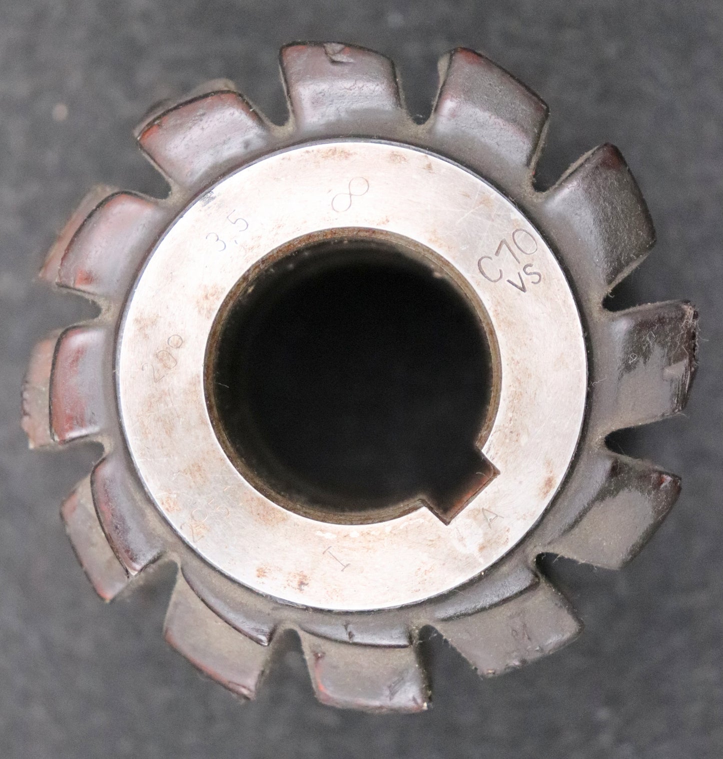 Bild des Artikels HENTZEN-Zahnrad-Wälzfräser-gear-hob-m=-3,5mm-20°-EGW-Ø81x70xØ32mm-LKN-1gg.-Re