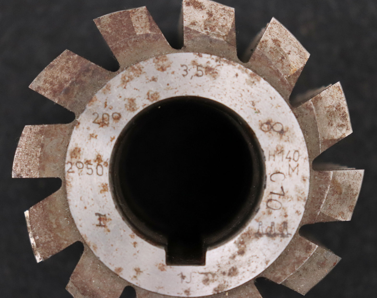 Bild des Artikels HENTZEN-Zahnrad-Wälzfräser-gear-hob-m=-3,5mm-20°-EGW-Ø81x70xØ32mm-mit-LKN