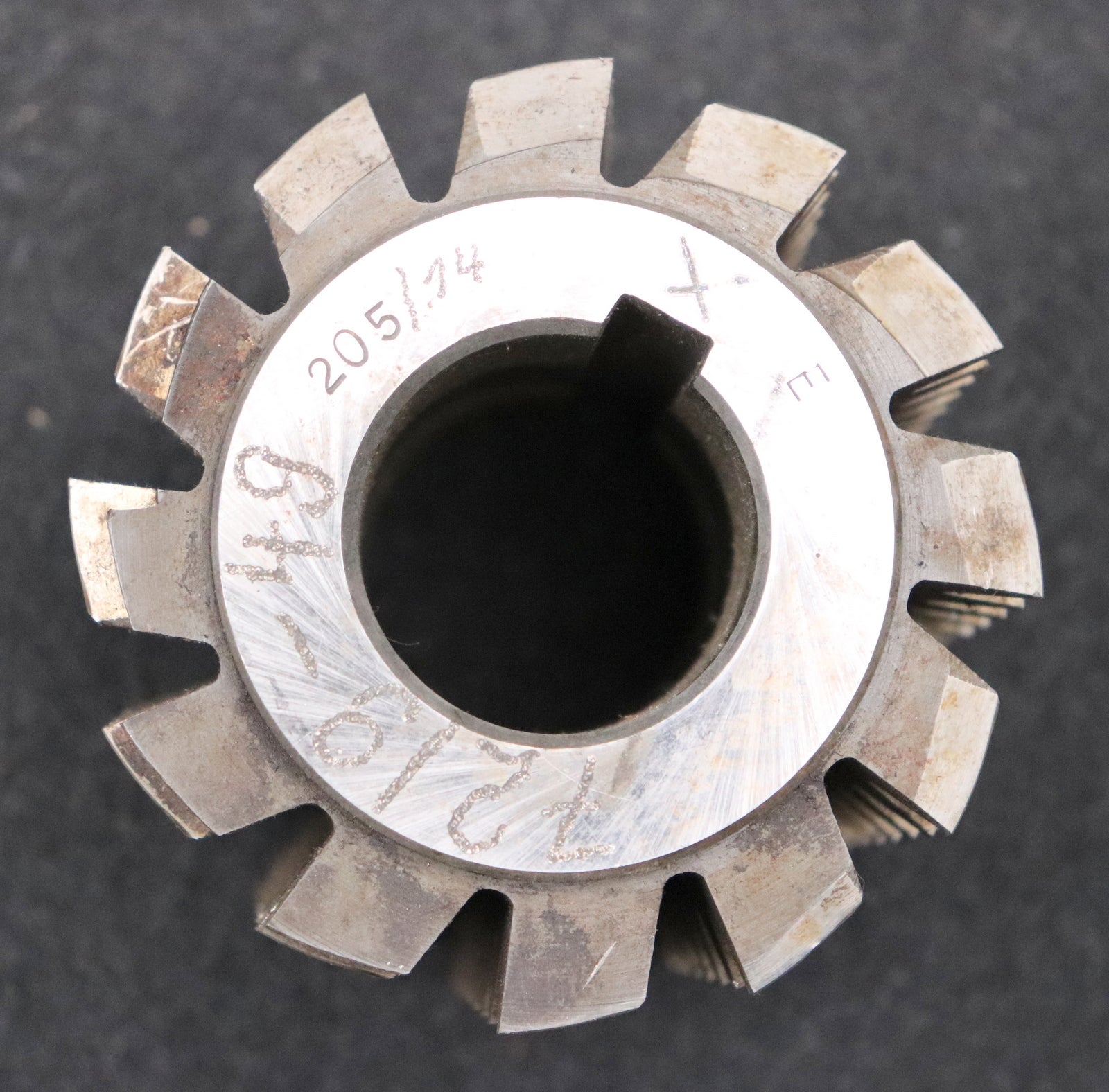 Bild des Artikels PWS-Zahnrad-Wälzfräser-gear-hob-m=-3,0mm-20°-EGW-Ø80x71xØ32mm-mit-LKN-1gg.-Links