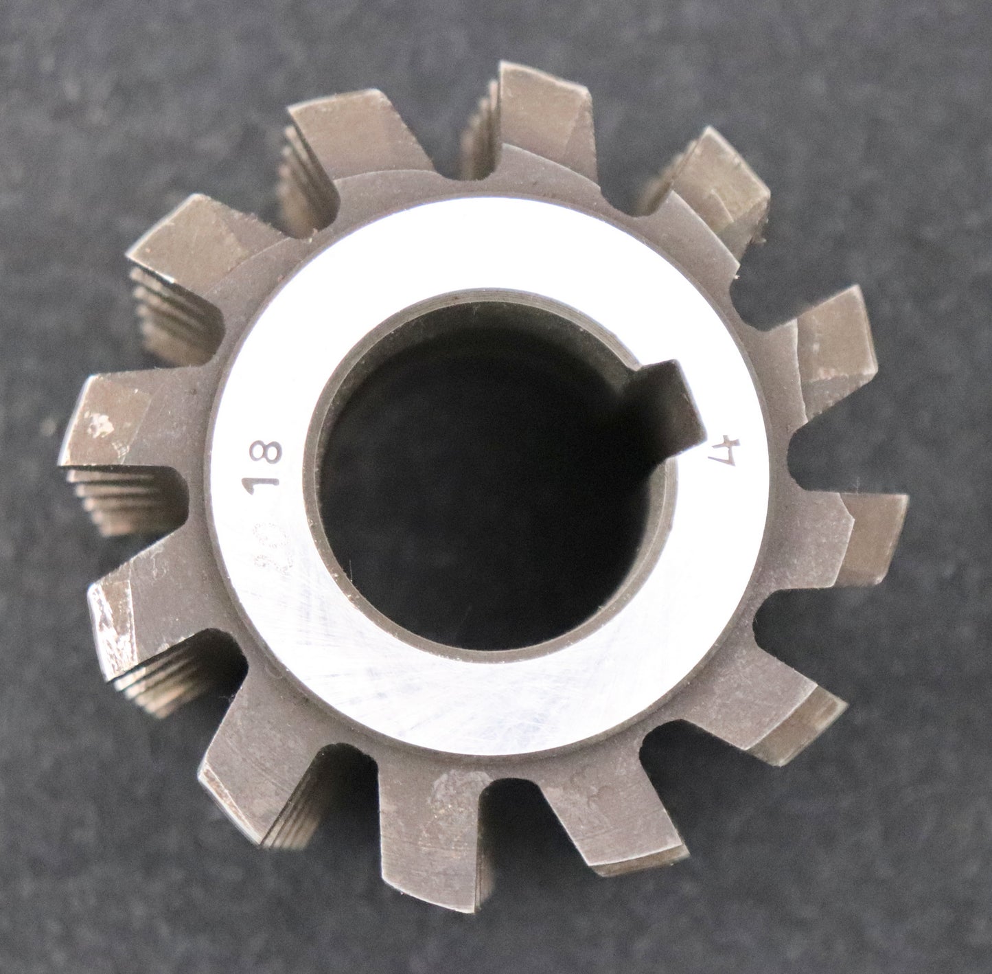 Bild des Artikels PWS-Zahnrad-Wälzfräser-gear-hob-m=-3,5mm-20°-EGW-BPI-Ø80x71xØ32mm-1gg.-Rechts