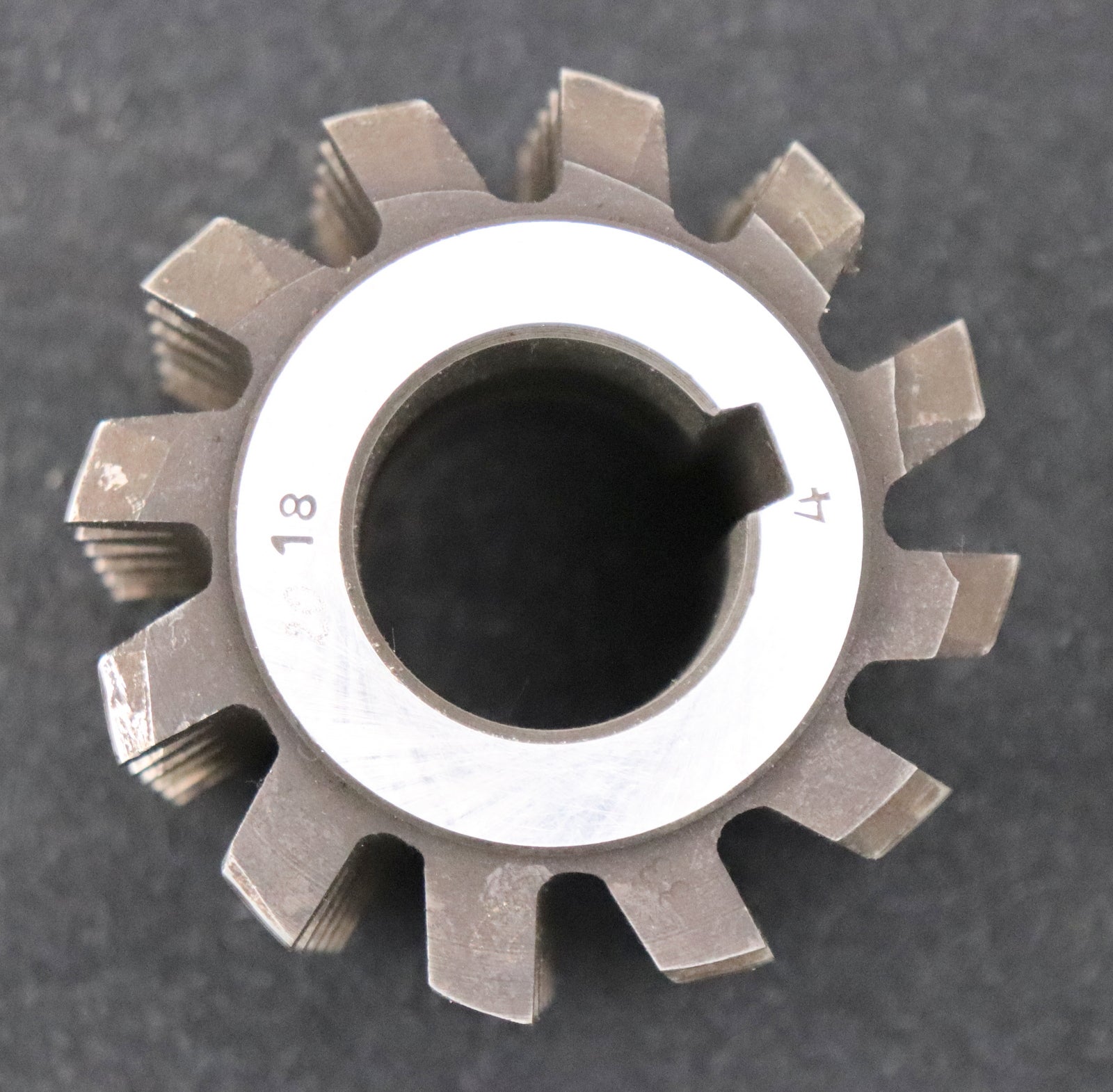 Bild des Artikels PWS-Zahnrad-Wälzfräser-gear-hob-m=-3,5mm-20°-EGW-BPI-Ø80x71xØ32mm-1gg.-Rechts