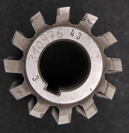 Bild des Artikels PWS-Zahnrad-Wälzfräser-gear-hob-m=-3,0mm-20°-EGW-BPII-nach-DIN-3972-Ø80x71xØ32mm