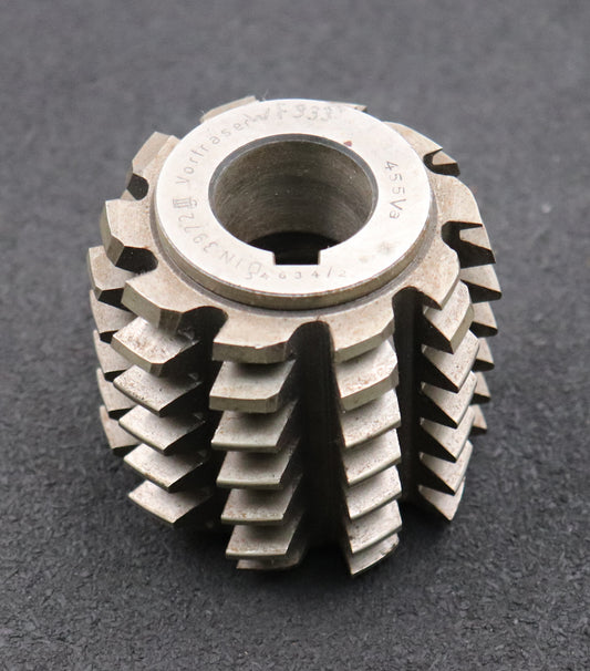 Bild des Artikels FETTE-Zahnrad-Wälzfräser-m=-3,25mm-EGW-20°-BPIII-nach-DIN-3972-Ø75x70xØ27mm