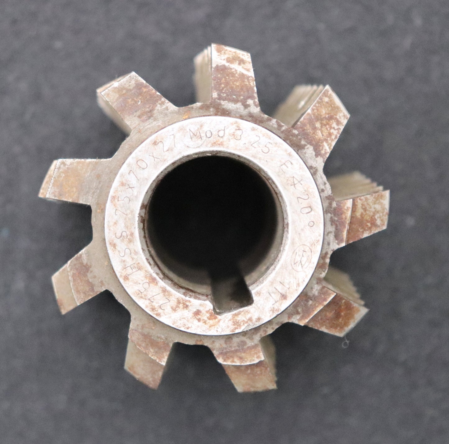 Bild des Artikels FETTE-Zahnrad-Wälzfräser-m=-3,25mm-EGW-20°-BPIII-nach-DIN-3972-Ø70x70xØ27mm