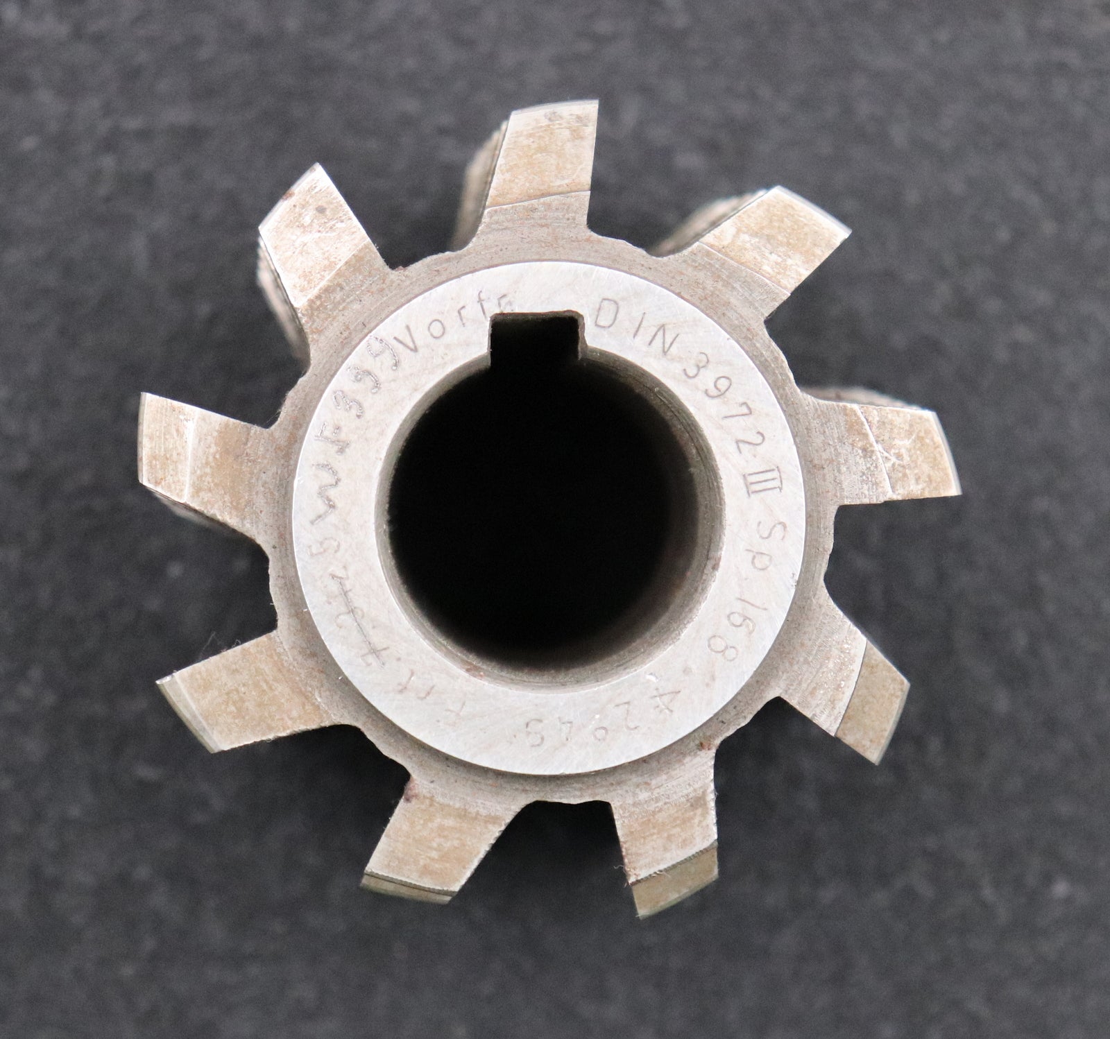 Bild des Artikels FETTE-Zahnrad-Wälzfräser-m=-3,25mm-EGW-20°-BPIII-nach-DIN-3972-Ø70x70xØ27mm