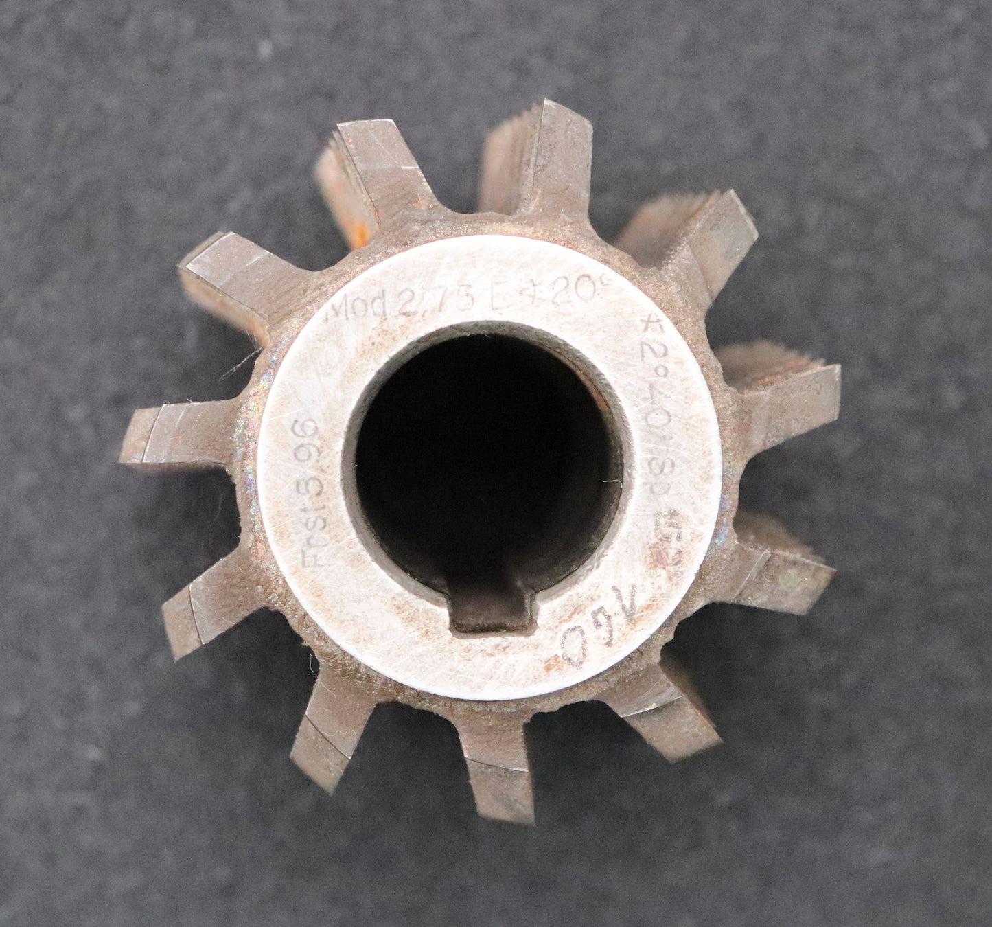 Bild des Artikels Zahnrad-Wälzfräser-m=-2,75mm-EGW-20°-Ø100x109xØ40mm-mit-LKN-1gg.-Rechts