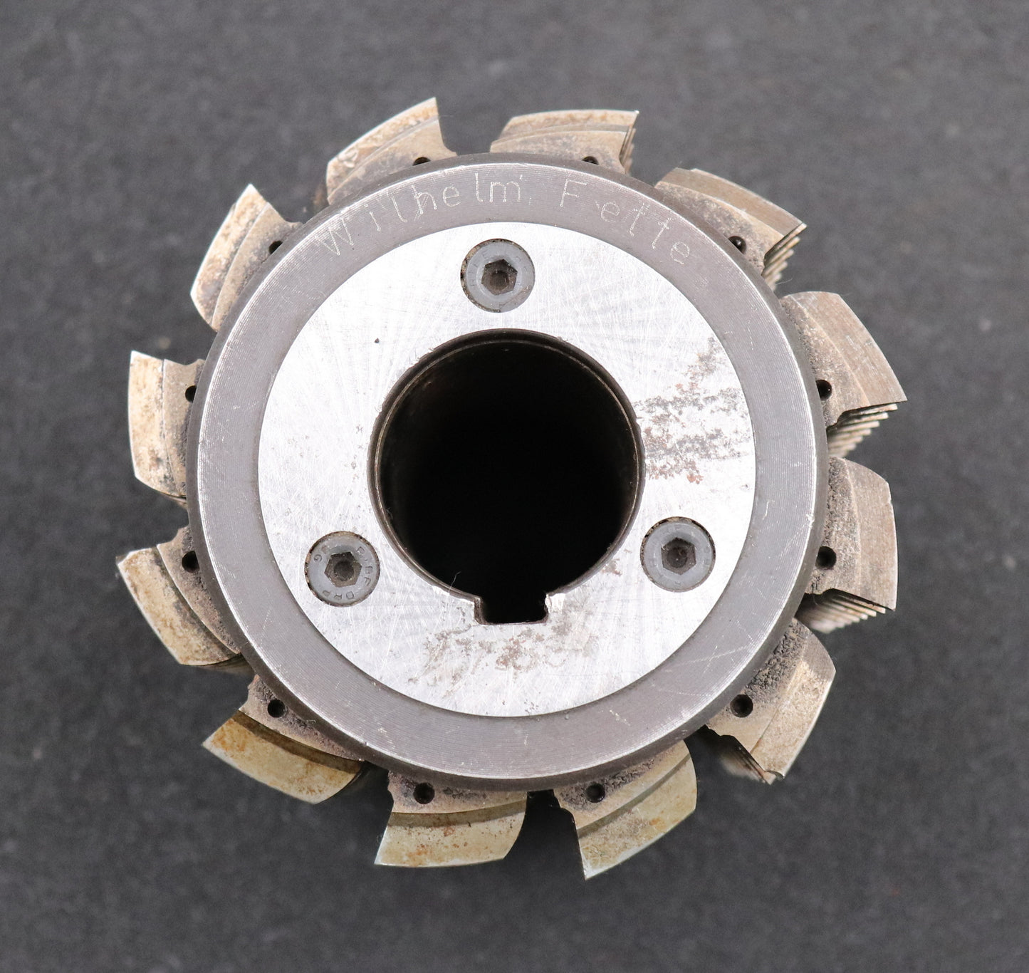 Bild des Artikels FETTE-Zahnrad-Wälzfräser-m=-3,0mm-EGW-20°-BPI-DIN-3972-Ø105x111xØ32mm-mit-LKN