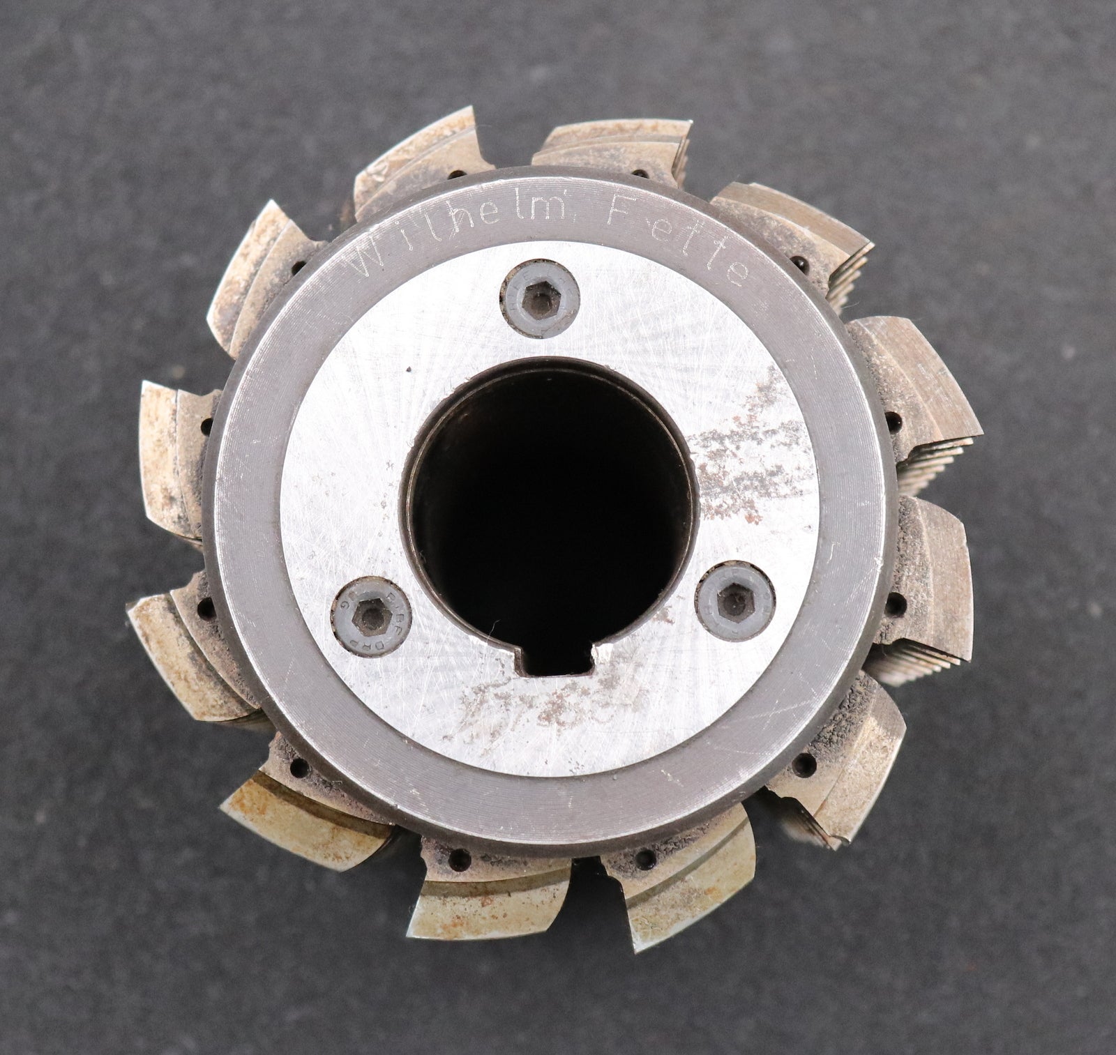 Bild des Artikels FETTE-Zahnrad-Wälzfräser-m=-3,0mm-EGW-20°-BPI-DIN-3972-Ø105x111xØ32mm-mit-LKN
