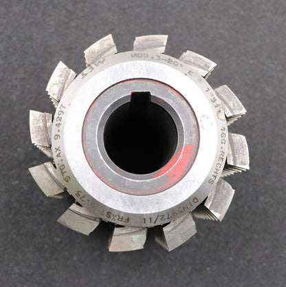 Bild des Artikels SAAZOR-Zahnrad-Wälzfräser-m=-3,0mm-EGW-20°-BPII-nach-DIN-3972-Ø103x106xØ32mm-LKN