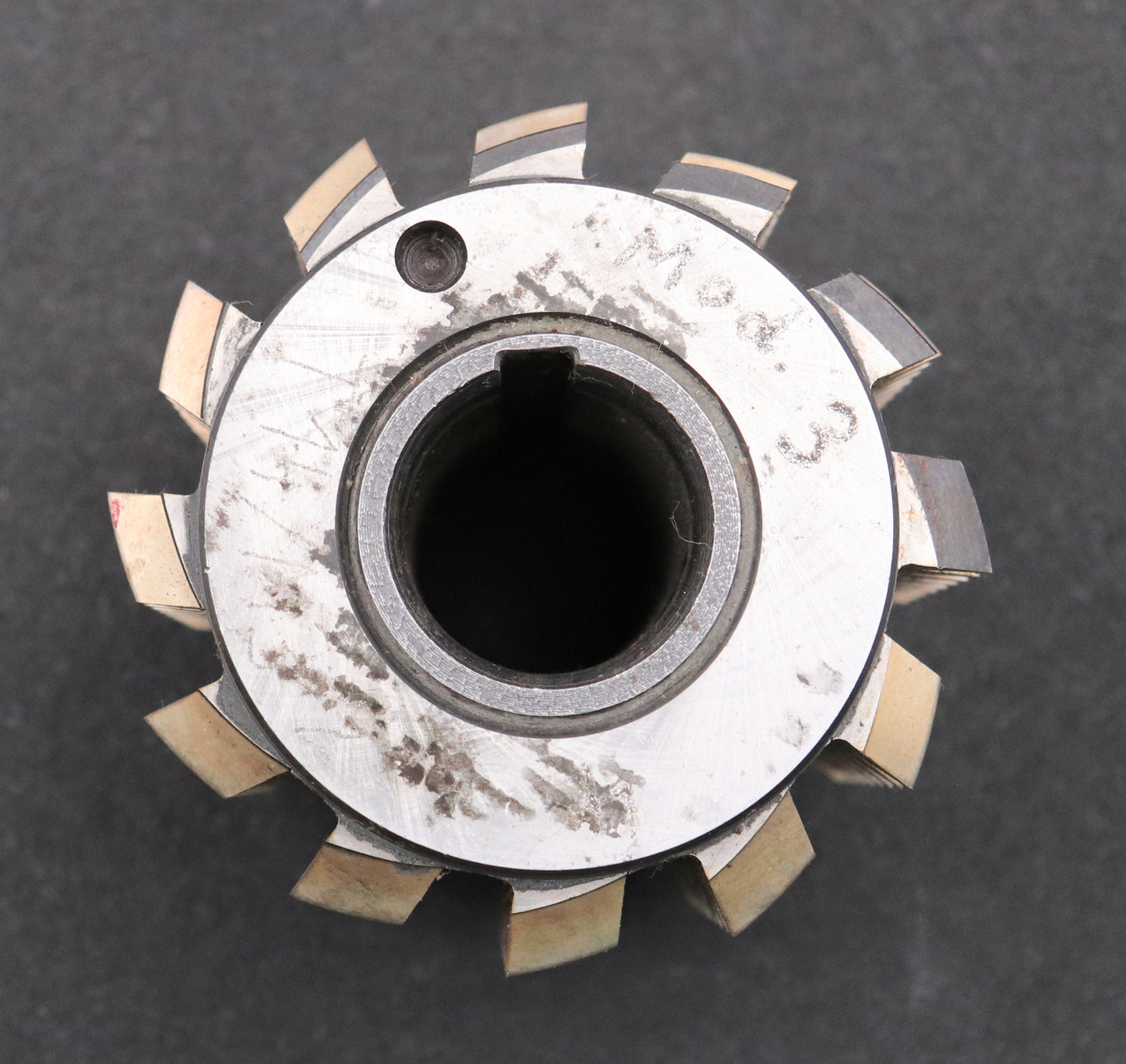 Bild des Artikels FETTE-Zahnrad-Wälzfräser-m=-3,0mm-EGW-20°-BPII-DIN-3972-Ø100x110xØ32mm-mit-LKN