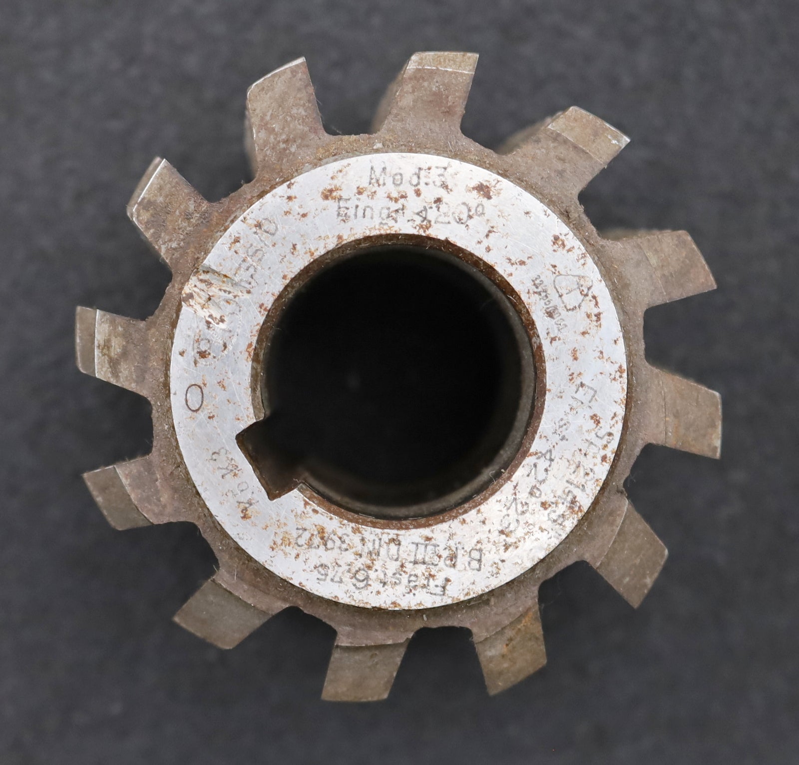 Bild des Artikels PWS-Zahnrad-Wälzfräser-m=-3,0mm-EGW-20°-BPIII-DIN-3972-Ø80x70xØ32mm-LKN