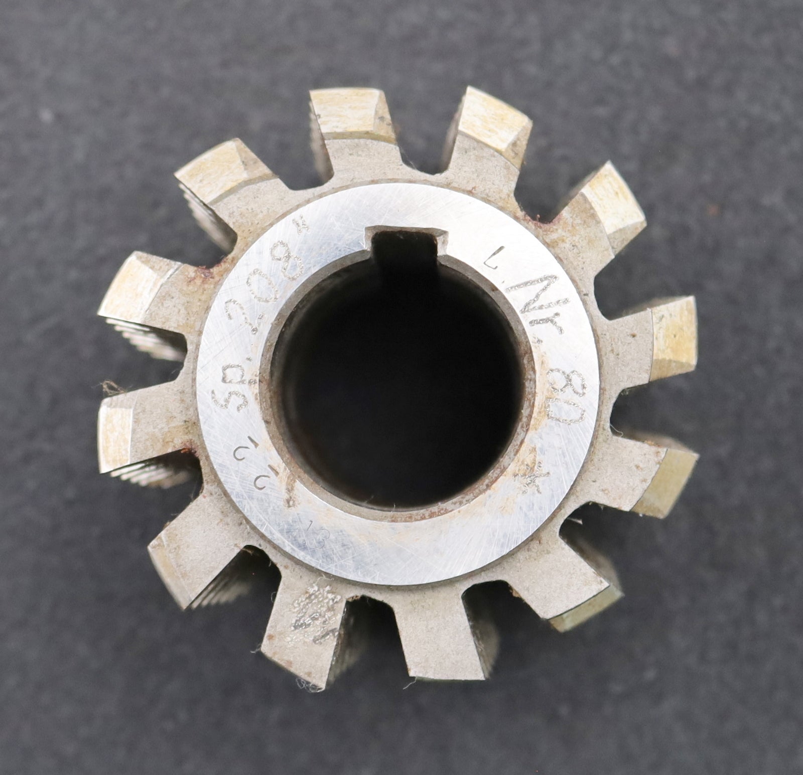 Bild des Artikels PWS-Zahnrad-Wälzfräser-m=-3,0mm-EGW-20°-BPII-DIN-3972-Ø80x72xØ32mm-mit-LKN