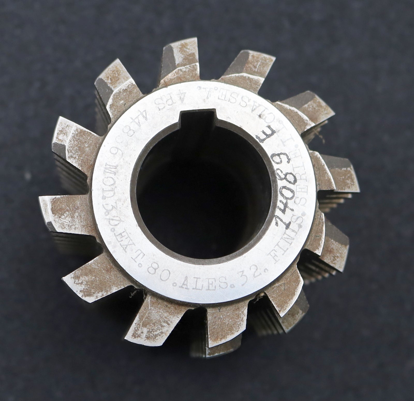 Bild des Artikels DELTAL-Zahnrad-Wälzfräser-m=-3,0mm-EGW-20°-BPII-nach-DIN-3972