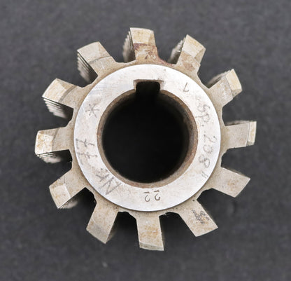 Bild des Artikels PWS-Zahnrad-Wälzfräser-m=-3,0mm-EGW-20°-BPII-nach-DIN-3972-mit-LKN-Ø80x72xØ32mm