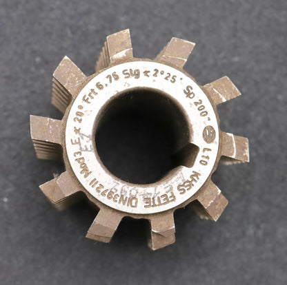 Bild des Artikels FETTE-Zahnrad-Wälzfräser-m=-3,0mm-EGW-20°-BPII-nach-DIN-3972-Ø80x72xØ32mm-LKN