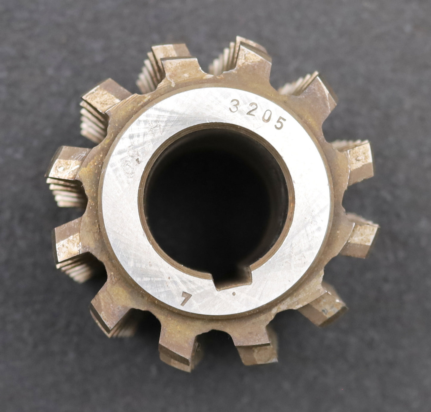 Bild des Artikels PWS-Zahnrad-Wälzfräser-m=-3,0mm-EGW-20°-BPIII-DIN-3972-Ø80x72xØ32mm