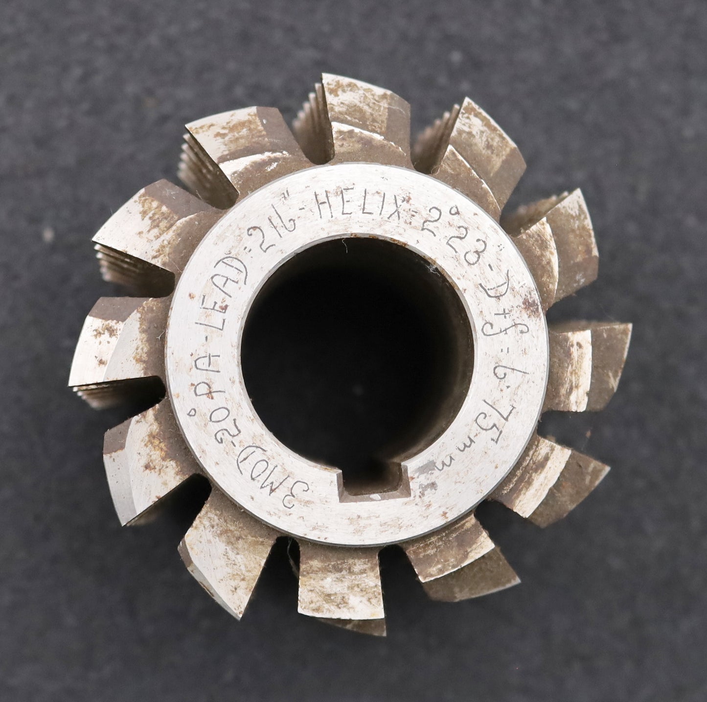 Bild des Artikels DORMER-Zahnrad-Wälzfräser-m=-3,0mm-EGW-20°-Ø80x72xØ32mm-mit-LKN-1gg.-Rechts