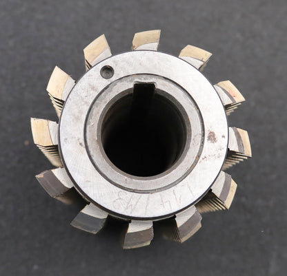 Bild des Artikels FETTE-Zahnrad-Wälzfräser-m=-3,0mm-EGW-20°-BPII-DIN-3972-Ø90x130xØ32mm-mit-LKN