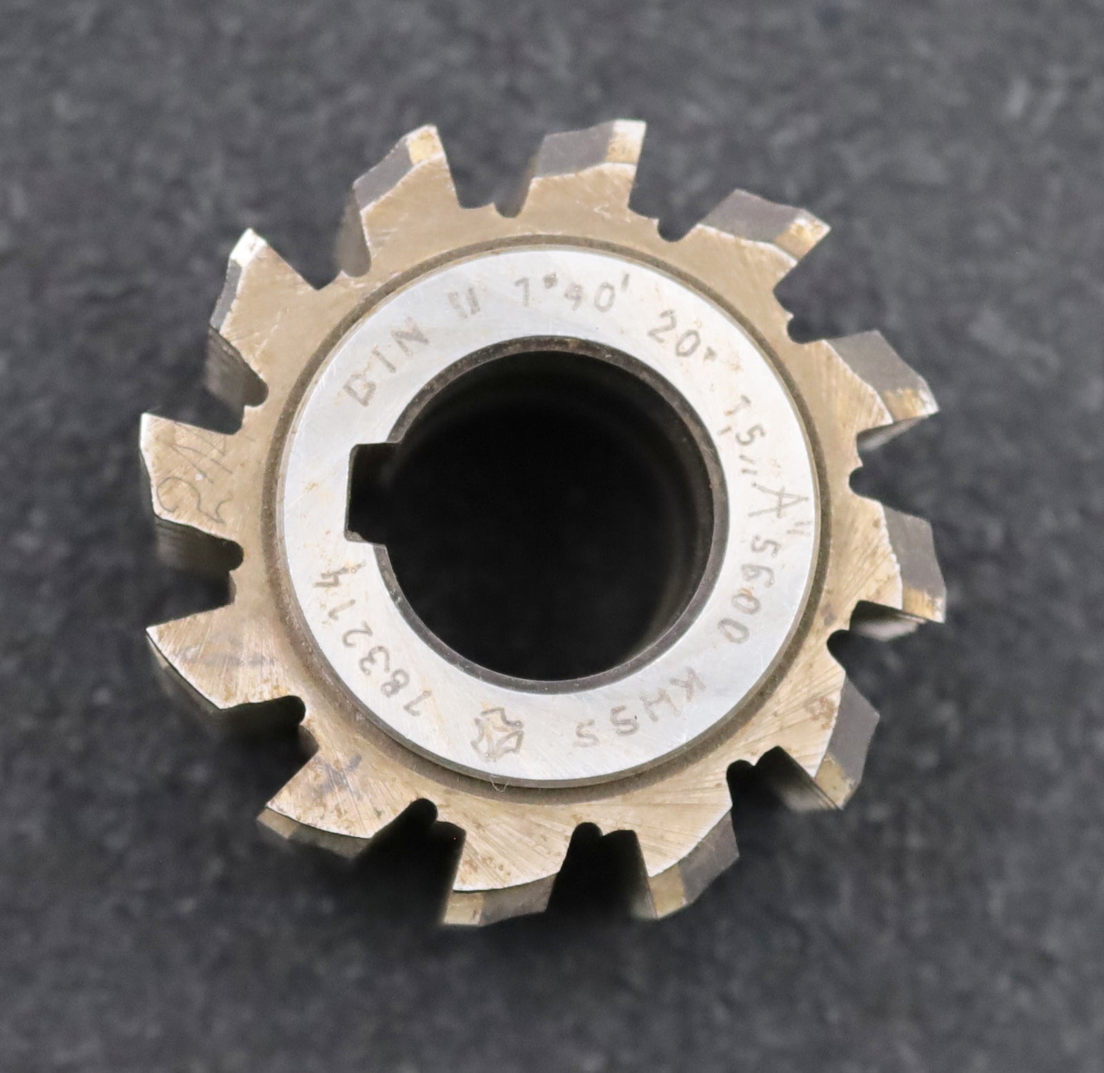 Bild des Artikels KLINGELNBERG-Zahnrad-Wälzfräser-m=-1,5mm-EGW-20°-BPII-DIN-3972-Ø57x38xØ22mm