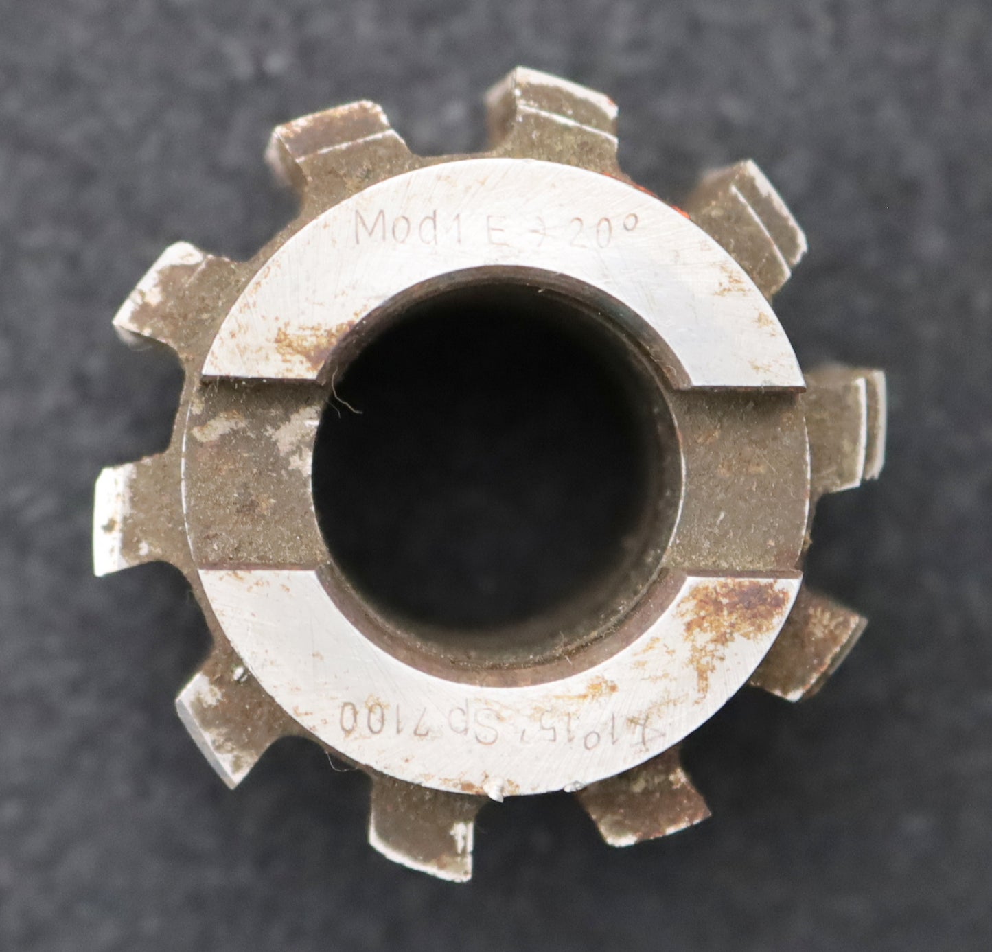 Bild des Artikels LENZEN-Zahnrad-Wälzfräser-m=-1,0mm-EGW-20°-BPI-nach-DIN-3972-Ø50x44xØ22mm