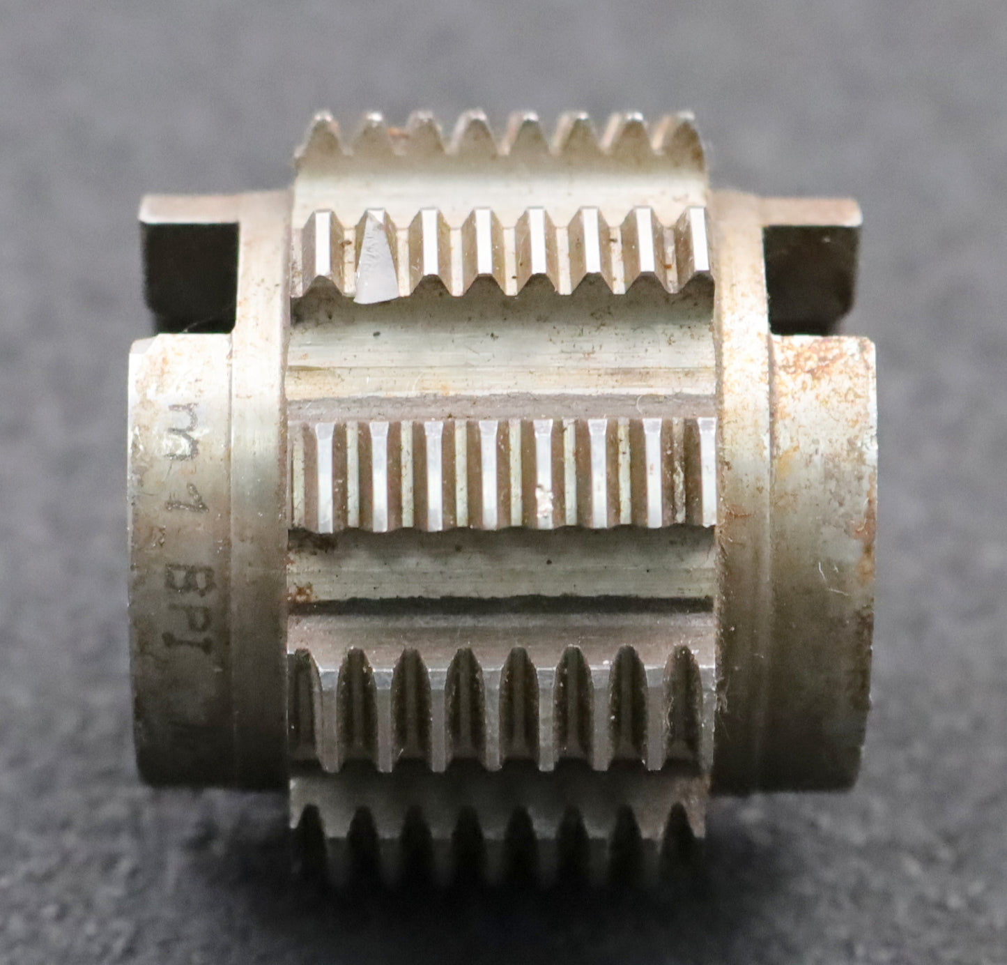 Bild des Artikels LENZEN-Zahnrad-Wälzfräser-m=-1,0mm-EGW-20°-BPI-nach-DIN-3972-Ø50x44xØ22mm