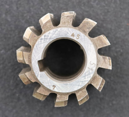 Bild des Artikels PWS-Zahnrad-Wälzfräser-m=-2,0mm-EGW-20°-BPII-nach-DIN-3972-Ø63x48xØ27mm-mit-LKN