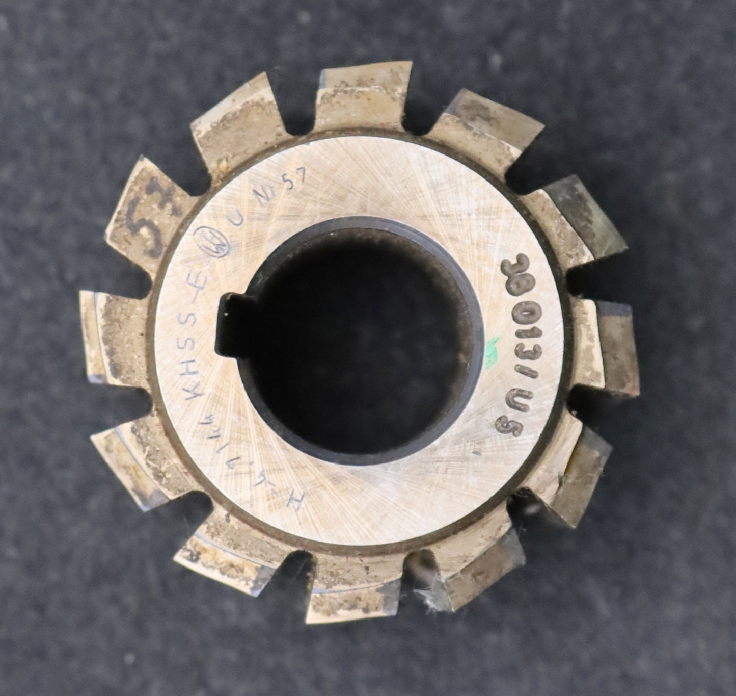 Bild des Artikels PWS-Zahnrad-Wälzfräser-m=-1,5mm-EGW-20°-BPIII-nach-DIN-3972-Ø56x39xØ22mm-LKN