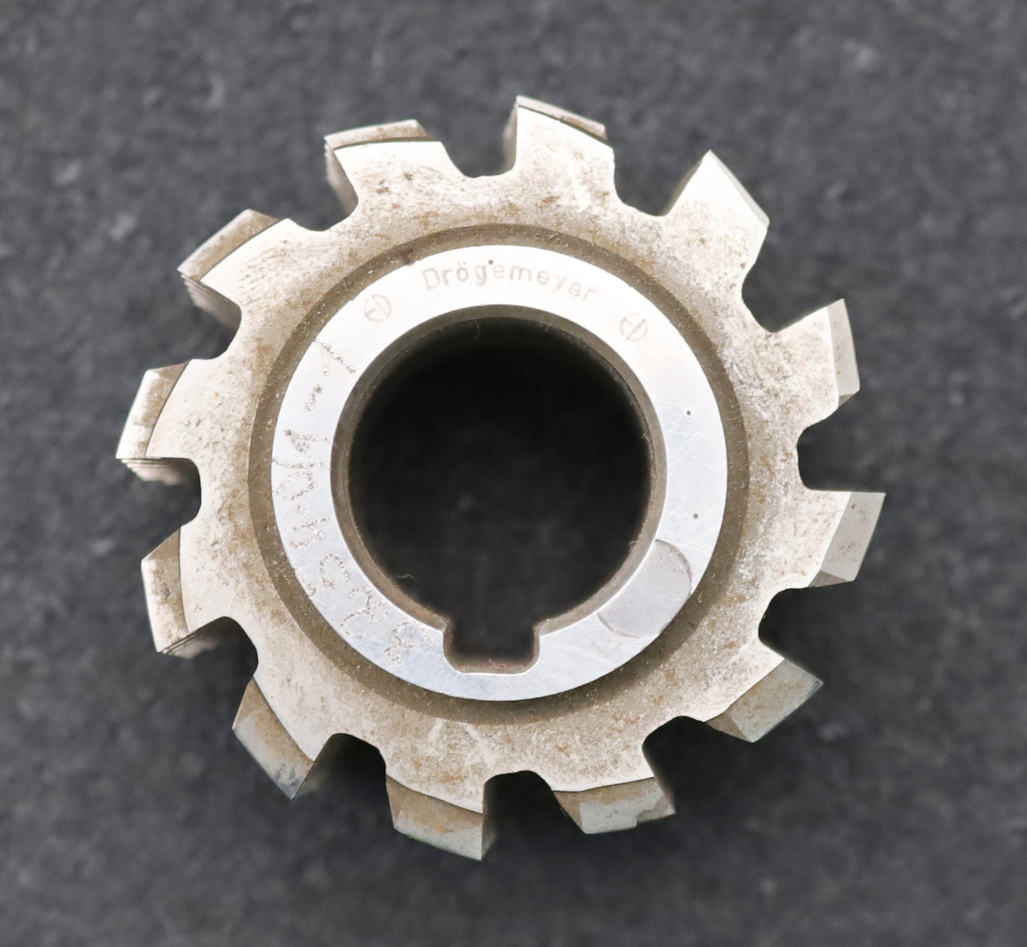 Bild des Artikels PWS-Zahnrad-Wälzfräser-m=-1,5mm-EGW-20°-BPI-nach-DIN-3972-Ø56x39xØ22mm-mit-LKN