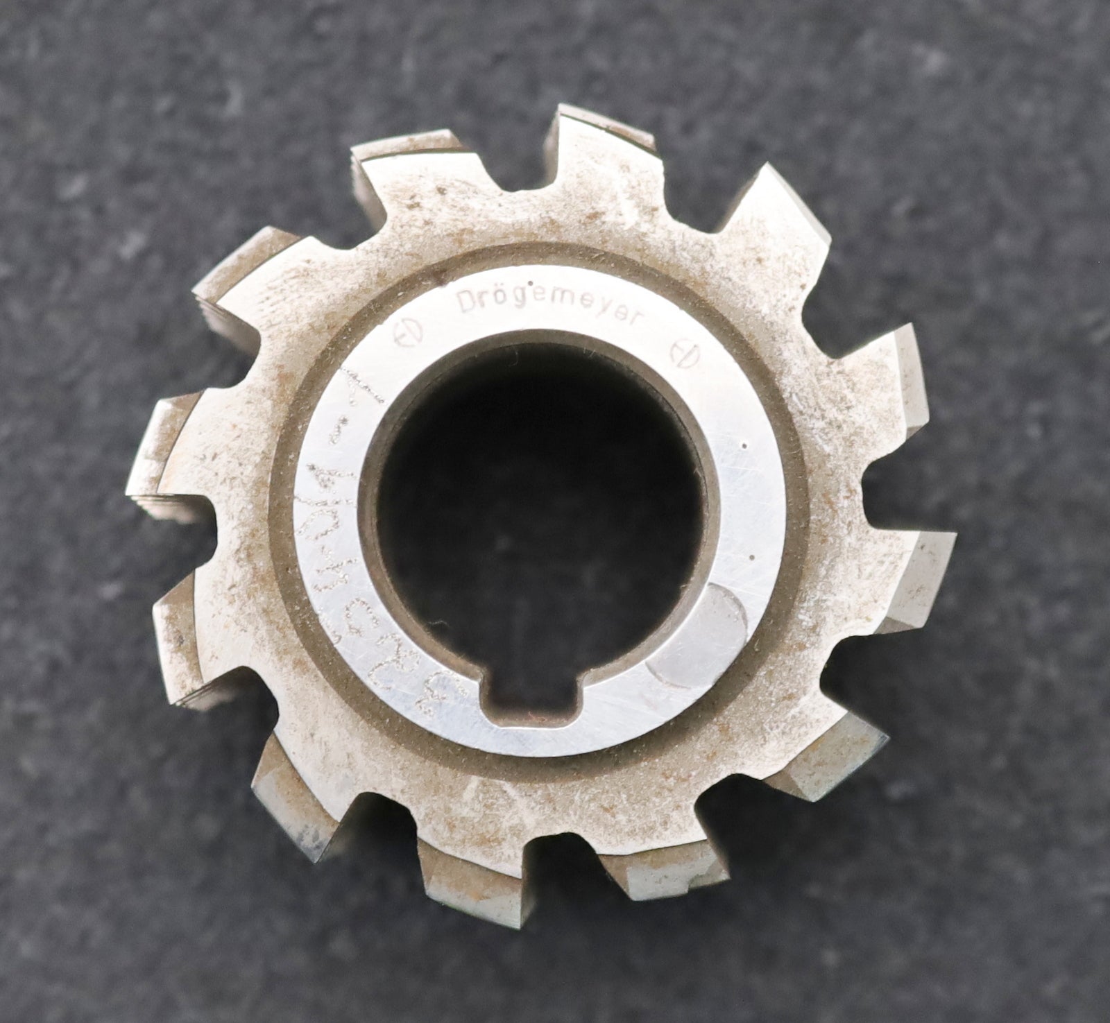 Bild des Artikels PWS-Zahnrad-Wälzfräser-m=-1,5mm-EGW-20°-BPI-nach-DIN-3972-Ø56x39xØ22mm-mit-LKN