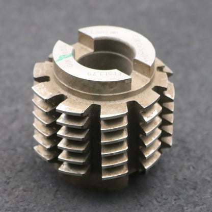 Bild des Artikels LENZEN-Zahnrad-Wälzfräser-m=-1,25mm-EGW-20°-BPI-nach-DIN-3972-Ø57x51xØ22mm