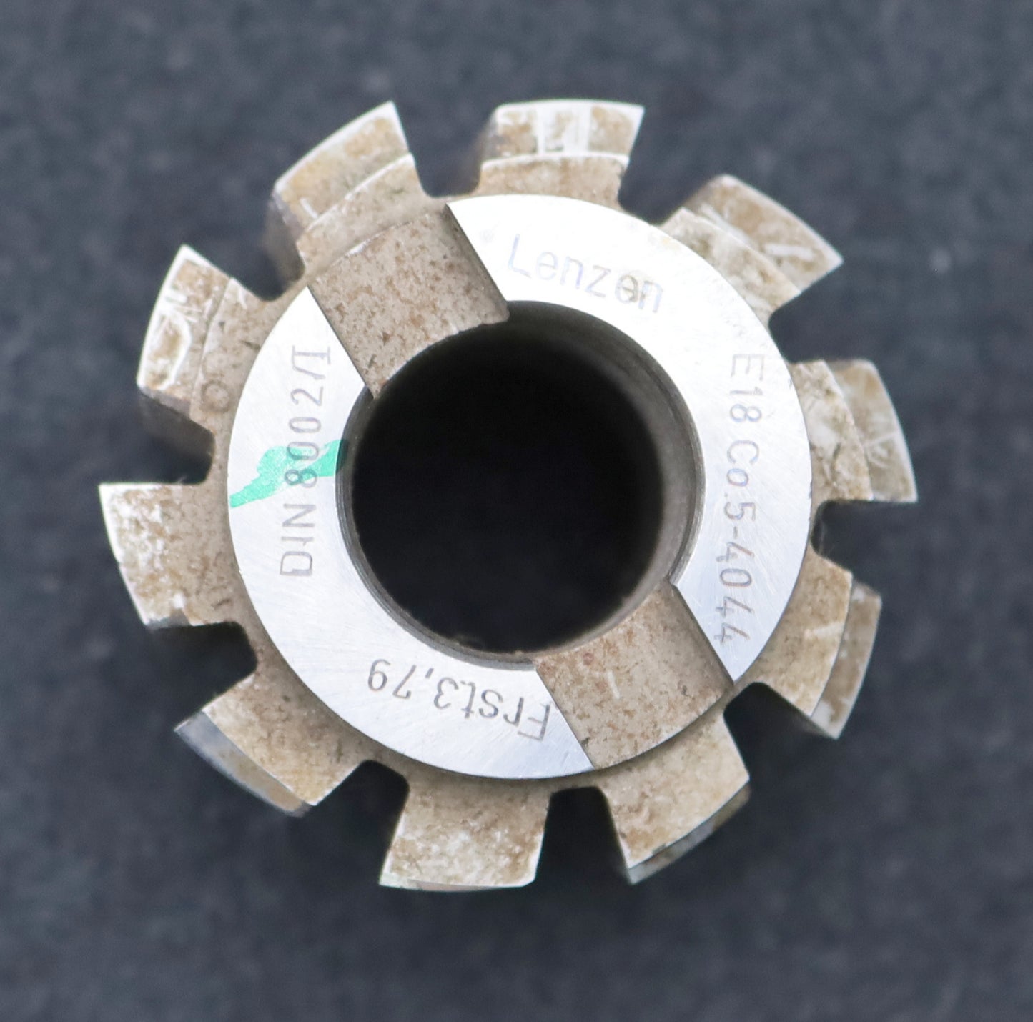 Bild des Artikels LENZEN-Zahnrad-Wälzfräser-m=-1,25mm-EGW-20°-BPI-nach-DIN-3972-Ø57x51xØ22mm