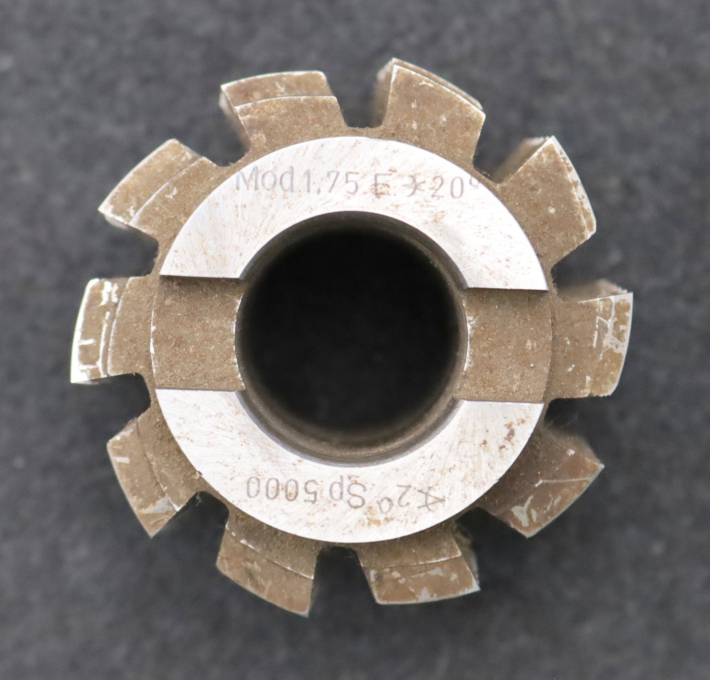 Bild des Artikels LENZEN-Zahnrad-Wälzfräser-m=-1,25mm-EGW-20°-BPI-nach-DIN-3972-Ø57x51xØ22mm